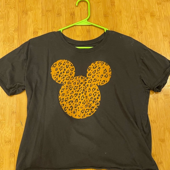Tops - disney cheetah print tee